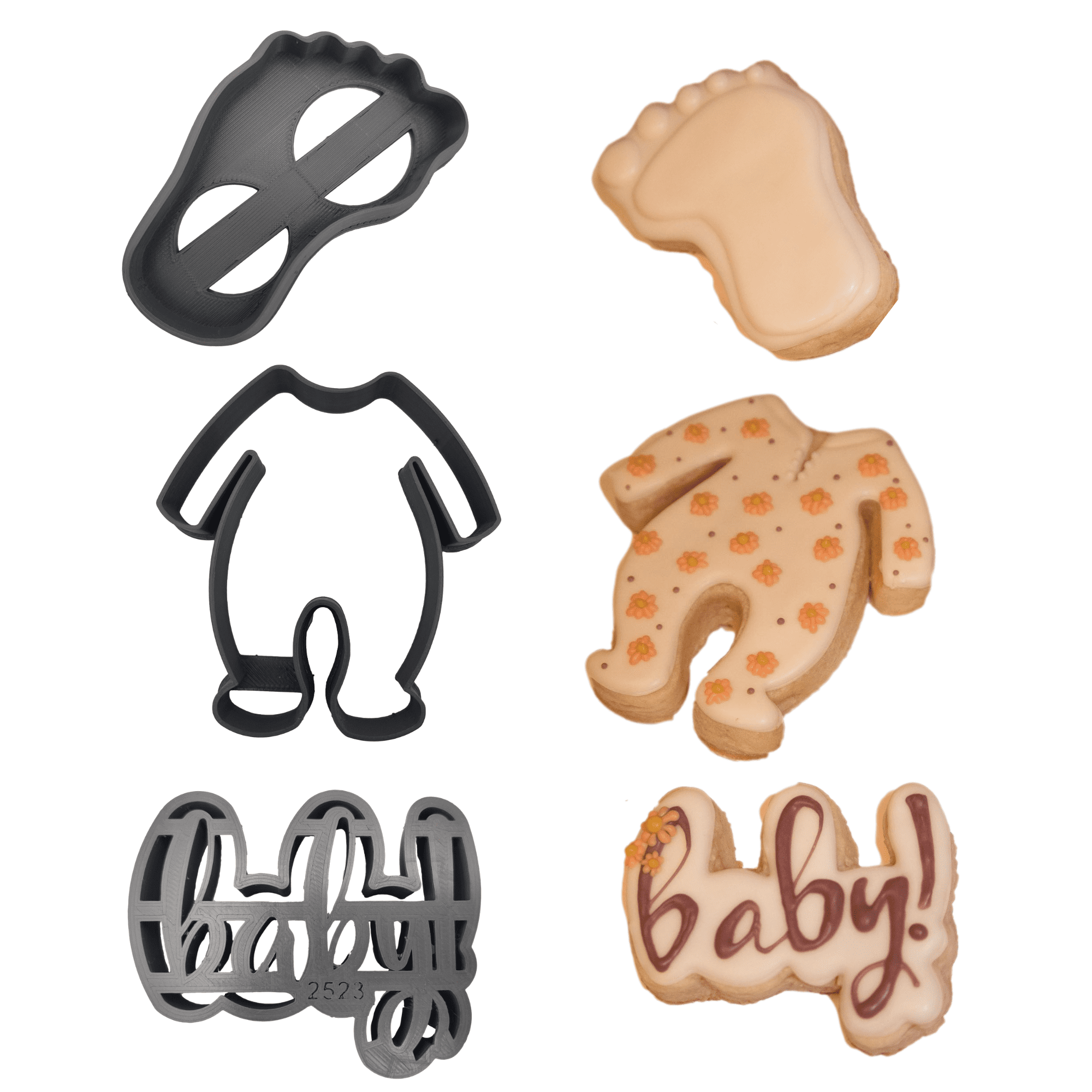BABY SHOWER SPRINKLE COOKIE CUTTERS Baby Home Special Occasion