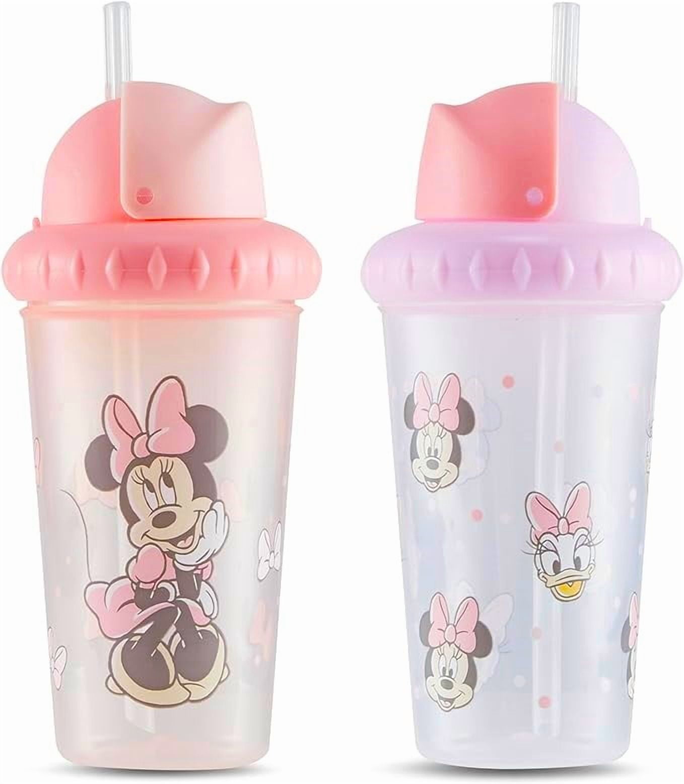 BABY STRAW CUPS 2 PACK - GIRLS 243 - DAISY - DISNEY MINNIE MOUSE- SIPPERS POP-UP