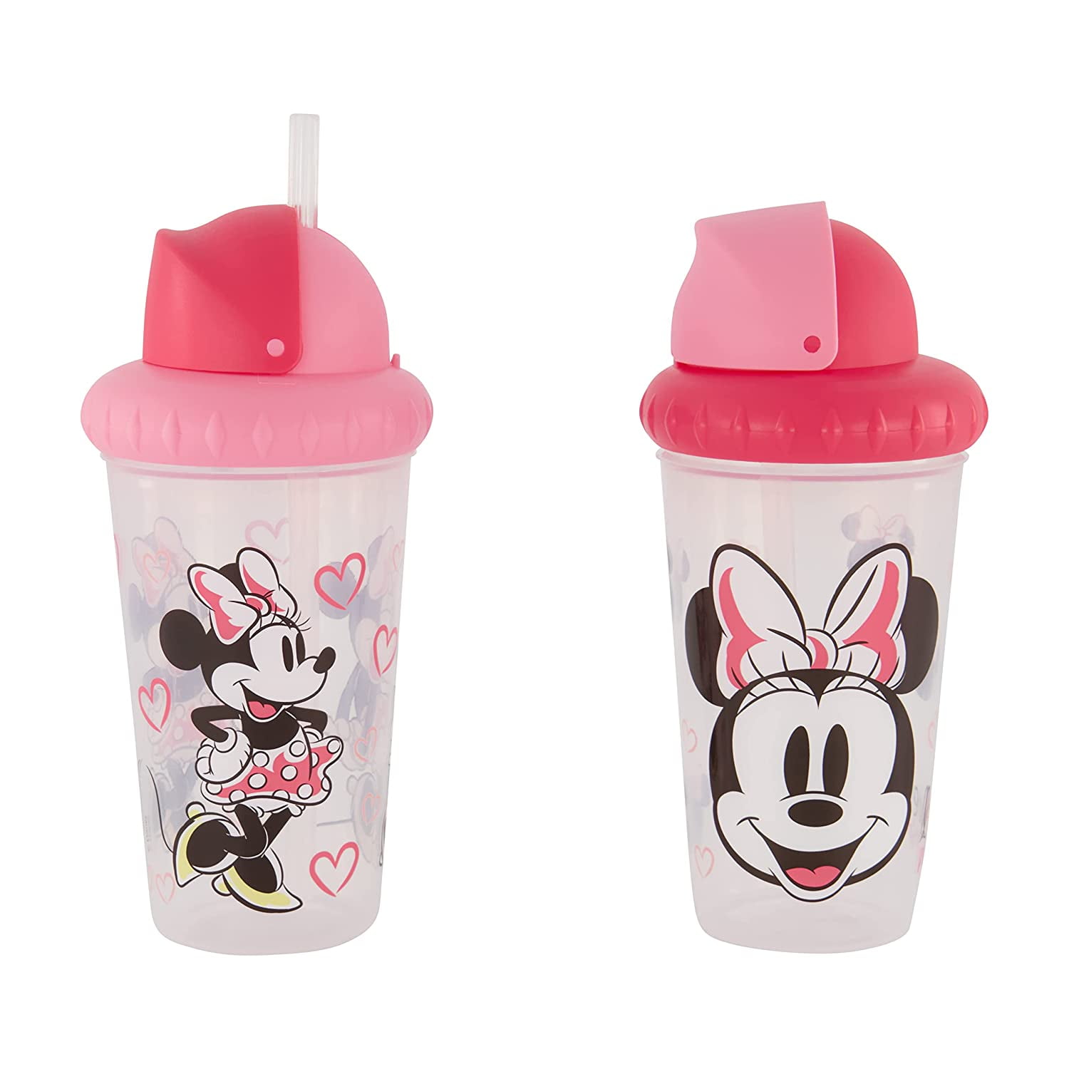 Disney Minnie Mouse 2-Pack Pop-Up Straw Sippy Cups – Baby Beanz Boutique  👶🏽💚