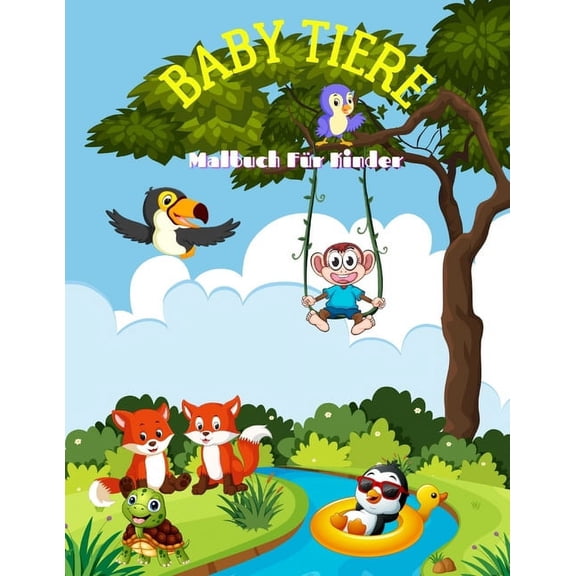 BABY TIERE - Malbuch Fr Kinder, (Paperback)