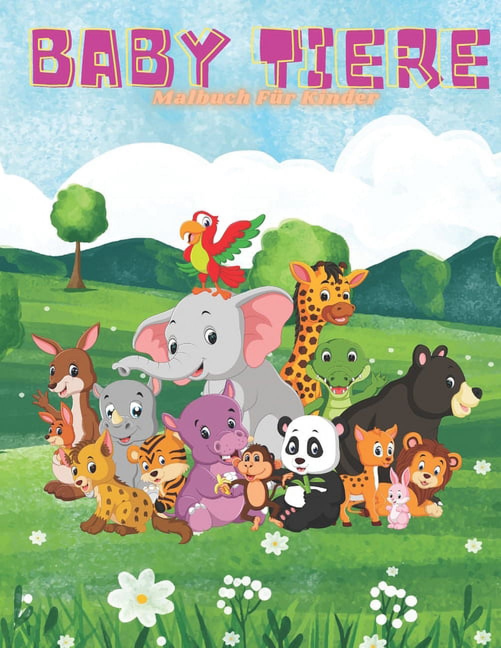 BABY TIERE - Malbuch FÃ¼r Kinder, (Paperback)