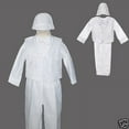 thumbnail image 1 of BABY TODDLER & BOY  CHRISTENING  FORMAL VEST SUIT WHITE  SZ:XS S,M,L,XL 2T 3T 4T, 1 of 5