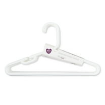 Parent’s Choice Infant & Toddler Hangers, White, 10 Count