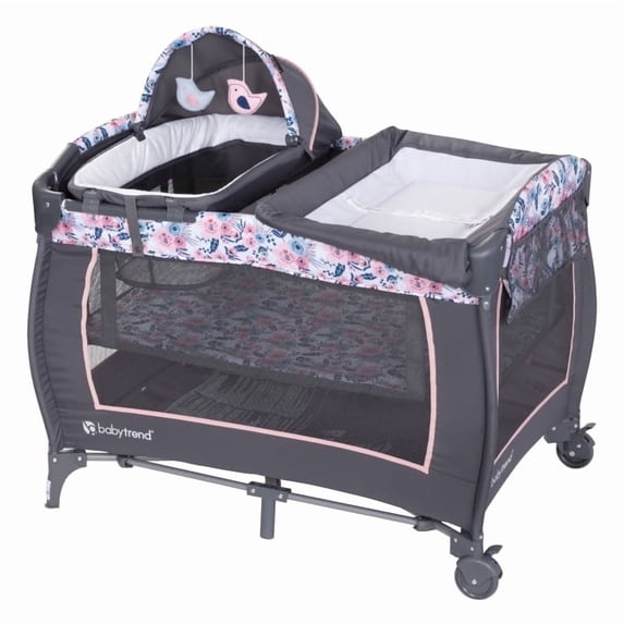Baby Trend Lil Snooze Deluxe II Nursery Center, Bluebell