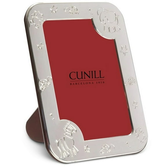 BABY ZOO 4x6 frame in Fine  925 Sterling Silver by Cunill - 4x6