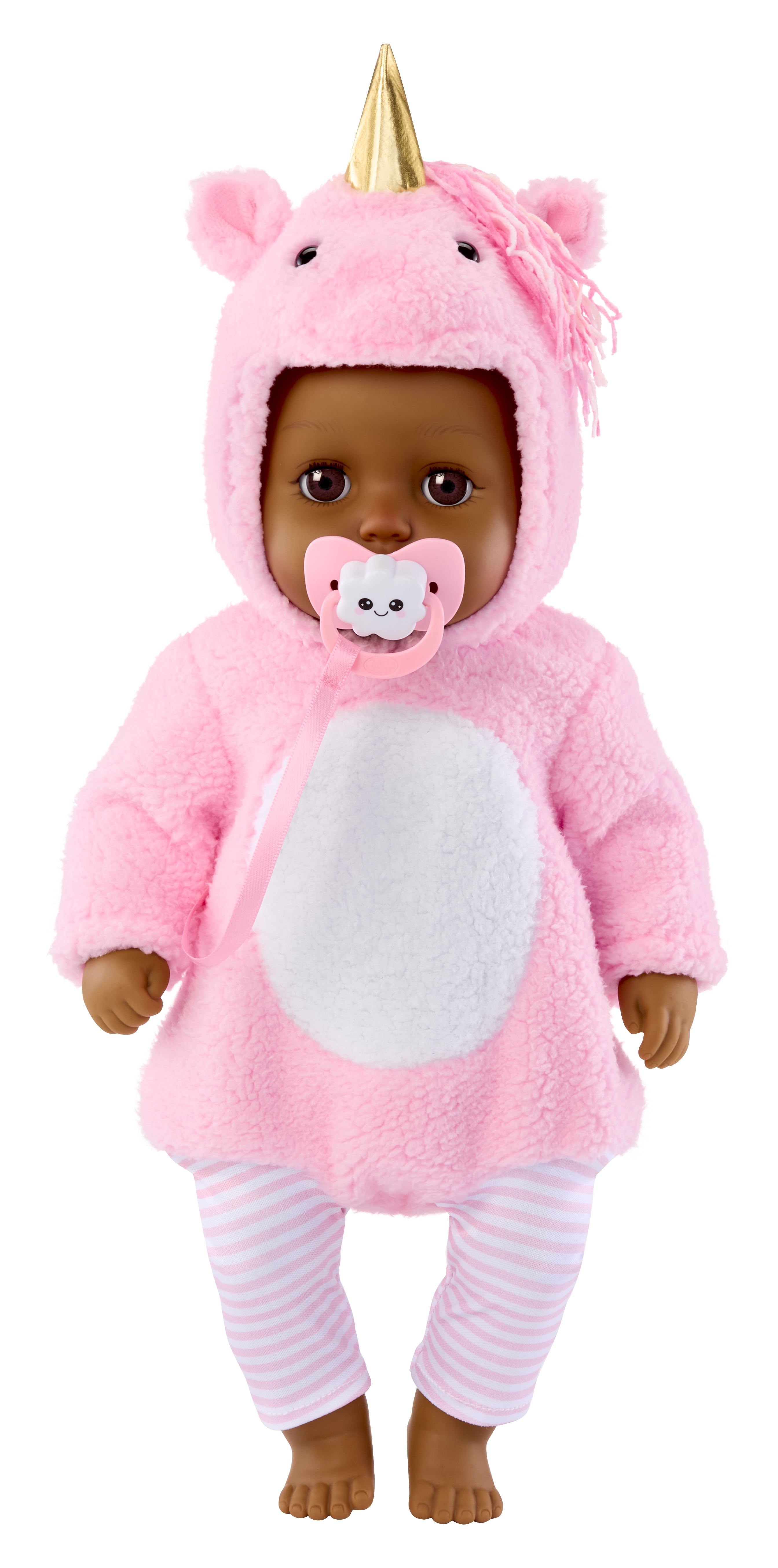BABY born Bedtime Doll (Unicorn Outfit)- Dark Brown Eyes