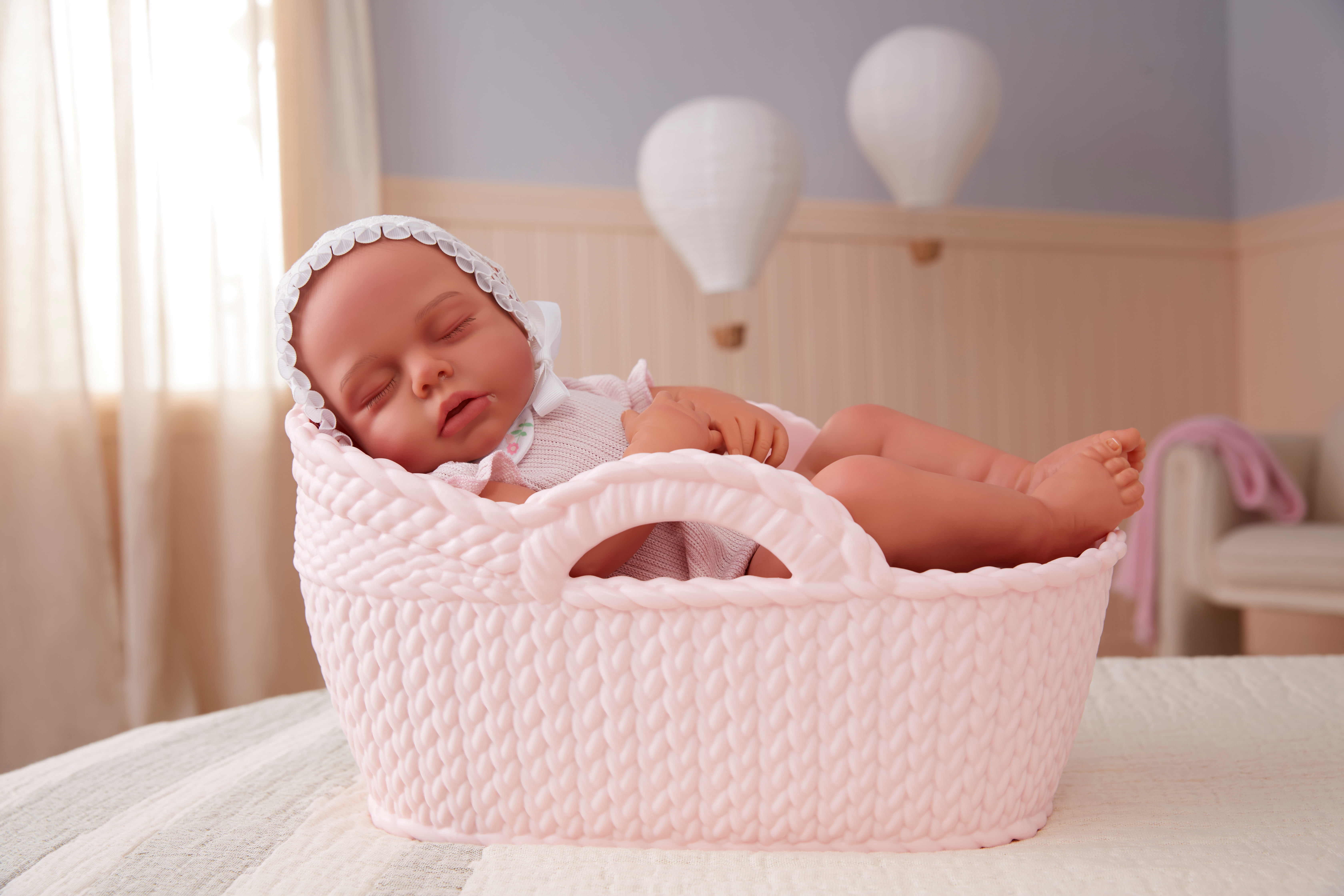 BABY born Real Hand-Painted, Realistic Reborn Baby Doll Girl - Medium, Closed Eyes, Ages 3+