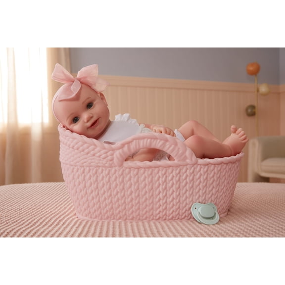 BABY born Real Hand-Painted, Realistic Reborn Baby Doll Girl - Light, Open Eyes, Ages 3+