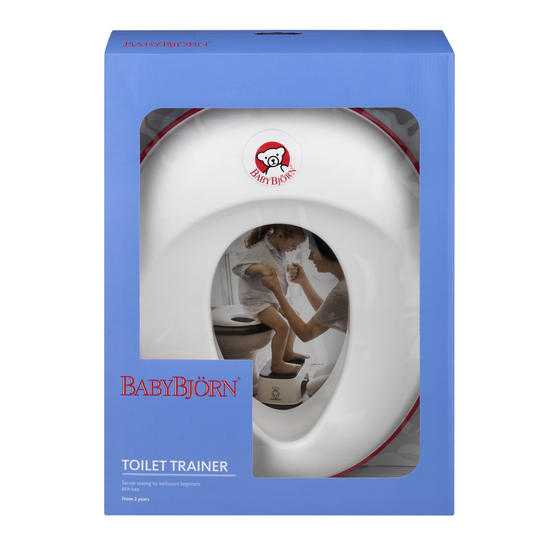 BABYBJORN Toilet Trainer White/Red