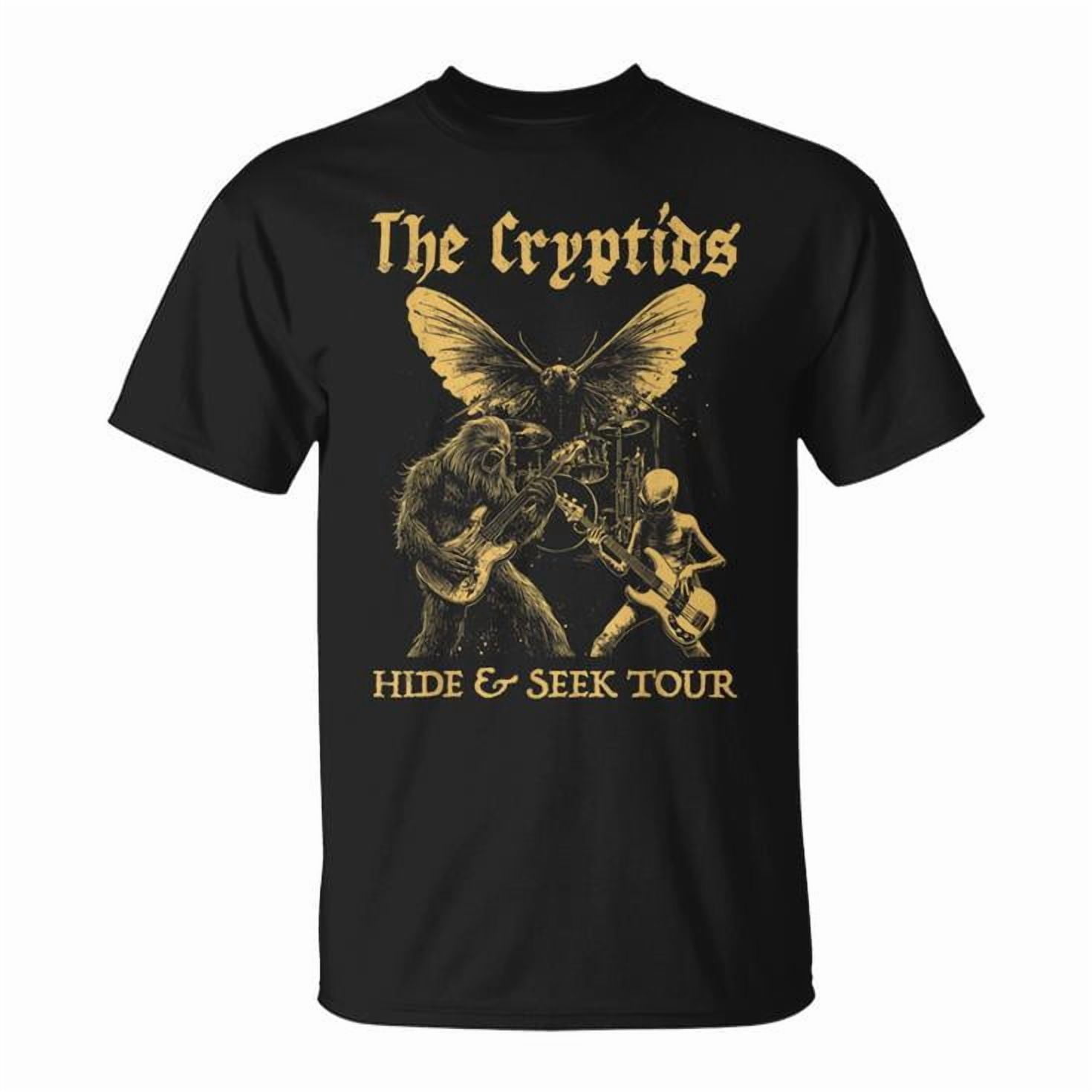 BABYFAMI The Cryptids Bigfoot Alien Mothman Grunge Heavy Graphic T ...