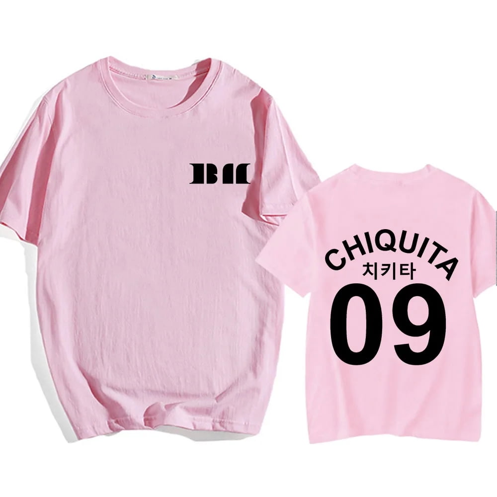 BABYMONSTER CHIQUITA 09 T-shirt Kpop Band Girls Korean