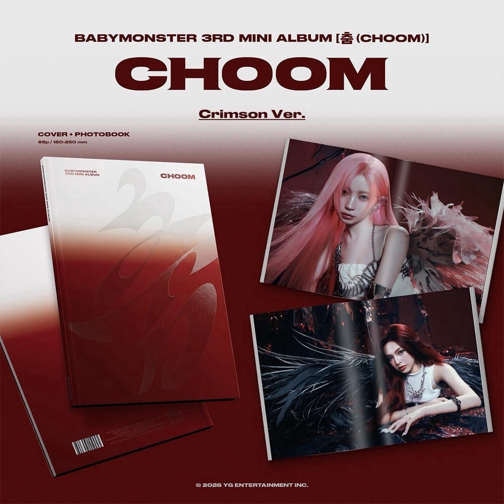 BABYMONSTER - [춤 (CHOOM)] 3rd Mini Album CRIMSON Version