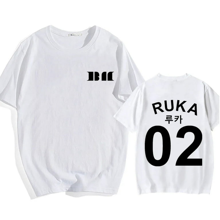 BABYMONSTER ゲームシャツ ホワイト DRIP BABYMONSTER [DRIP] Jersey – KPOP2U_Unnie