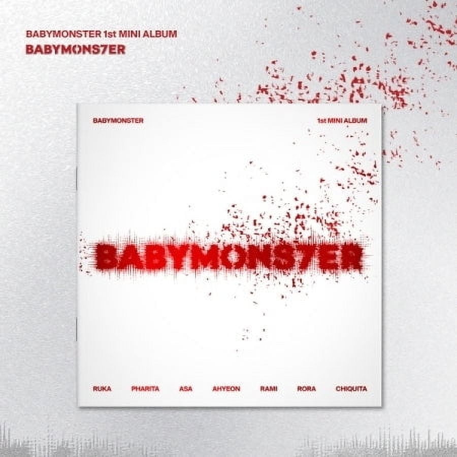 BABYMONSTER, Photobook, 12x12, White, 1st Mini Album Version