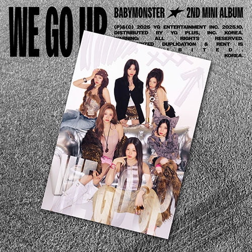 BABYMONSTER - [WE GO UP] 2ND MINI ALBUM PHOTOBOOK UP Version