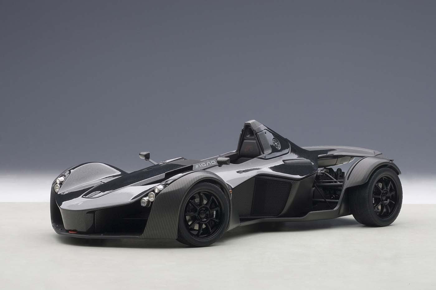 BAC Mono Metallic Black 1/18 Model Car by Autoart