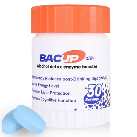 BAC-UP Scientific NADH for a Better Tomorrow, The Best Sober Way (30 Servings/Bottle)