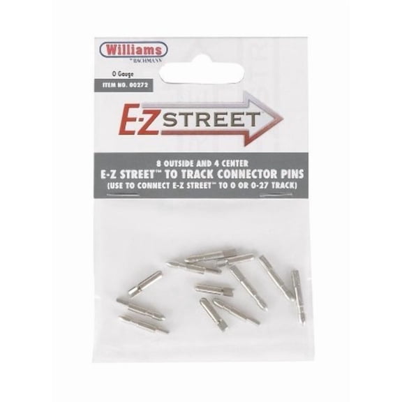 Bachmann 00272 O Scale E-Z Street To Track Connector 8 Outside and 4 Center Pins
