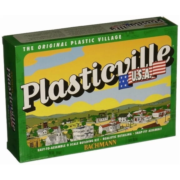 Bachmann Industries O Snap KIT Motel, White/Blue