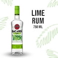 thumbnail image 1 of BACARDI Lime Rum, Gluten Free, 750 mL Bottle, ABV 35%, 1 of 10