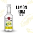 thumbnail image 1 of BACARDI Limon Rum, Gluten Free, 50 mL Bottle, ABV 35%, 1 of 9