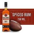 thumbnail image 1 of BACARDI Spiced Rum, Gluten Free, 750 mL Bottle, ABV 35%, 1 of 16