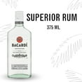 thumbnail image 1 of BACARDI Superior White Rum, Gluten Free, 375 mL Bottle, ABV 40%, 1 of 25