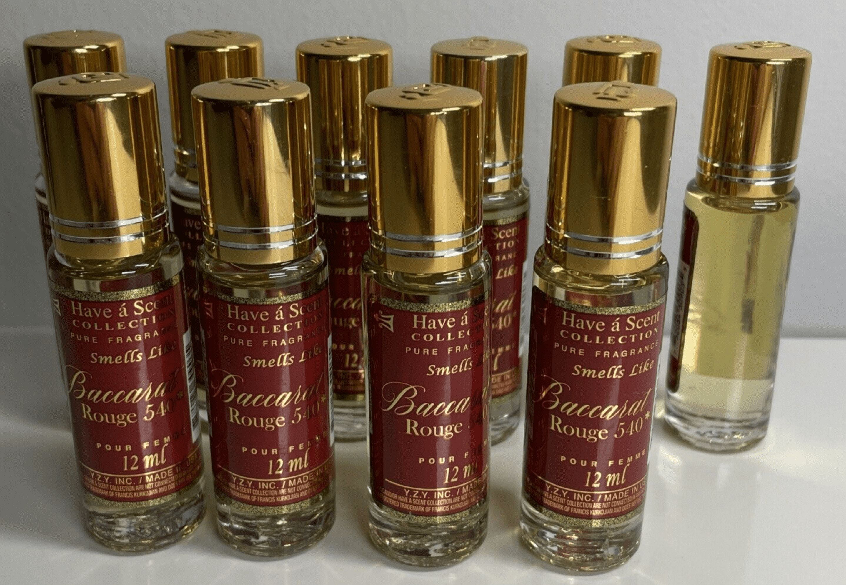 BACCARAT ROUGE 540 (SMELLS LIKE) FRAGANCE OIL 12 ml by HAVE Á SCENT NEW