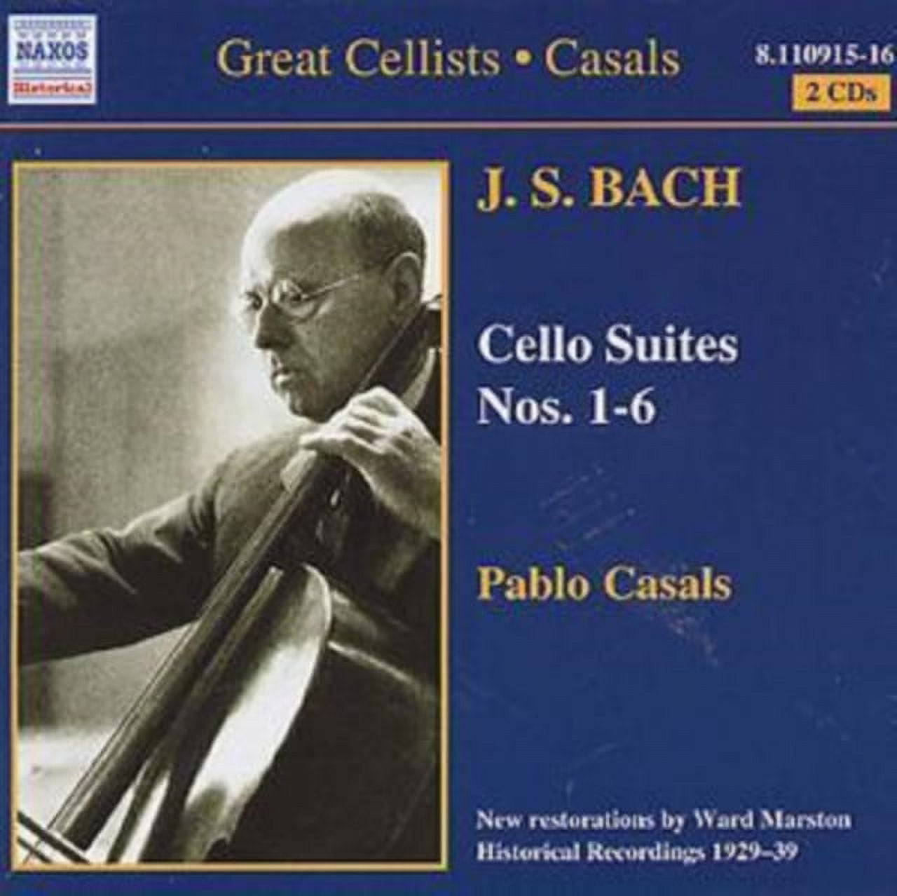 BACH: CELLO SUITES NOS. 1-6 [BACH, JOHANN SEBASTIAN] [636943191521]