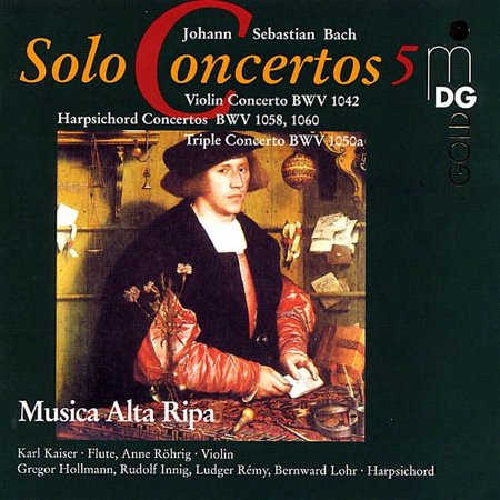 BACH: SOLO CONCERTOS VOL.5