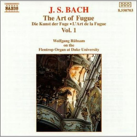 BACH: THE ART OF FUGUE, VOL. 1