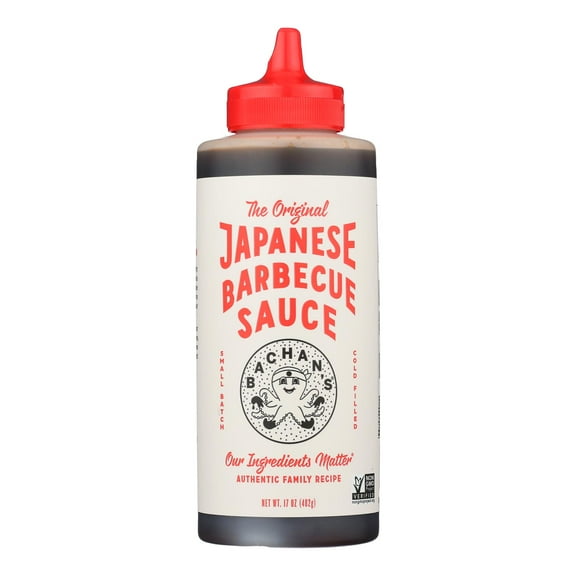 BACHANS - Authentic Japanese Barbecue Sauce for Marinades and Grilling - 17 Oz, Case of 6