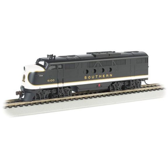 Bachmann Trains - FT - DCC WOWSOUND Sound Value-Equipped Locomotive - Southern - HO Scale Prototypical Black & White, 68914