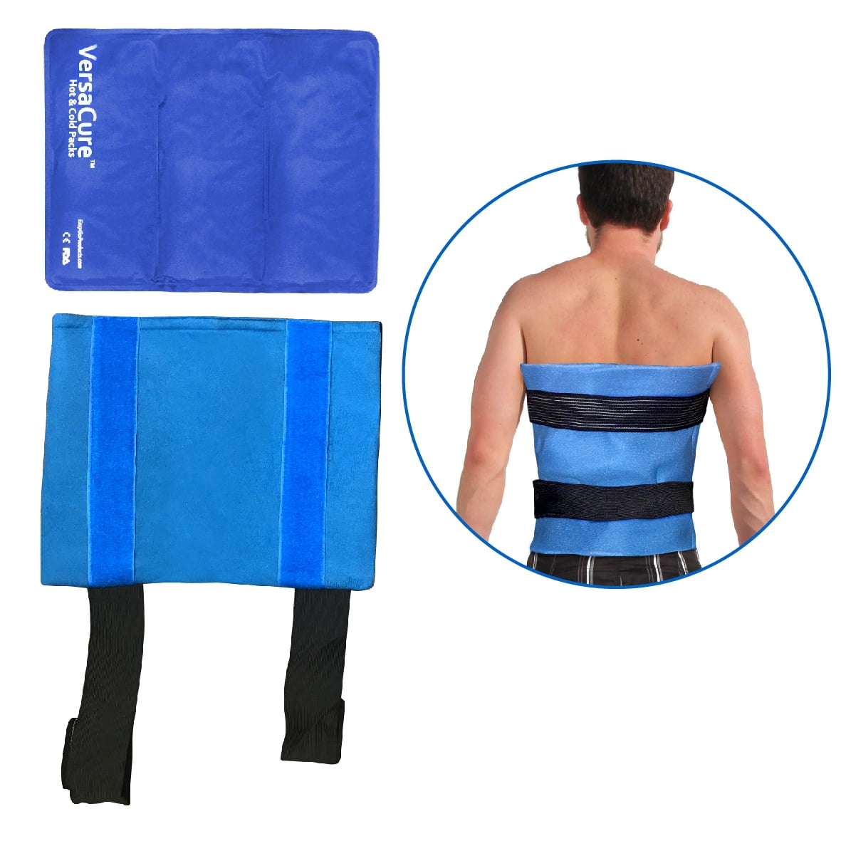 BACK HOT - COLD PACK FOR INJURIES – ICE – HOT PACK GOOD FOR HOME USE ...