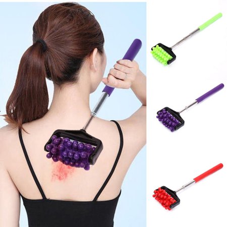 BACK MASSAGER ROLLER Extendable Portable Back Body Arms Legs Feet Pain Relief
