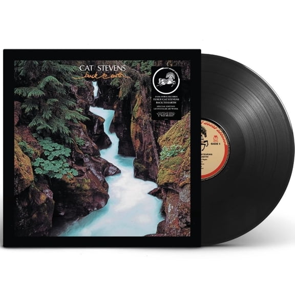Yusuf/ Cat Stevens Back To Earth (Indie Exclusive, Limited Edition, 180 Gram Vinyl, Lenticular Cover) Records & LPs