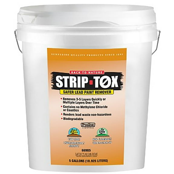 BACK-TO-NATURE ST05 Lead Based Paint Remover,5 gal.