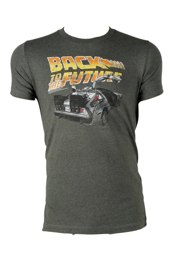 BACK TO THE FUTURE Delorean Logo Slim Fit T-Shirt 2XL