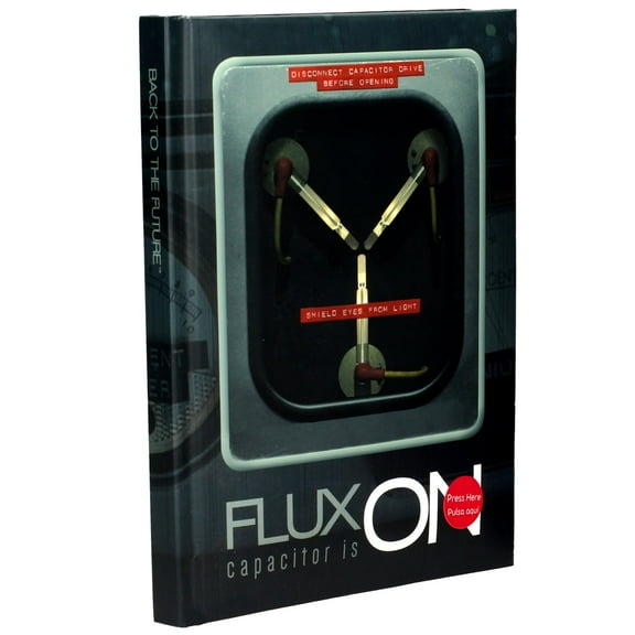 SD Toys Back to the Future Flux Capacitor Hardcover Notebook w/Light