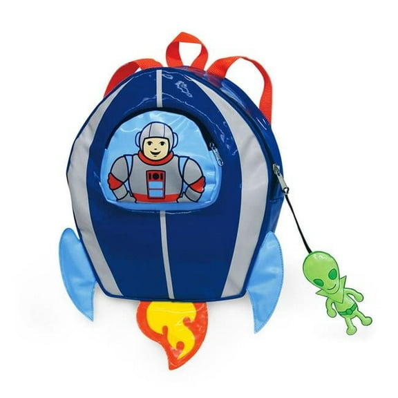 BACKPACK-SPACE 56 Percent PVC 44 Percent Polyester Blue Space Hero Backpack - Medium