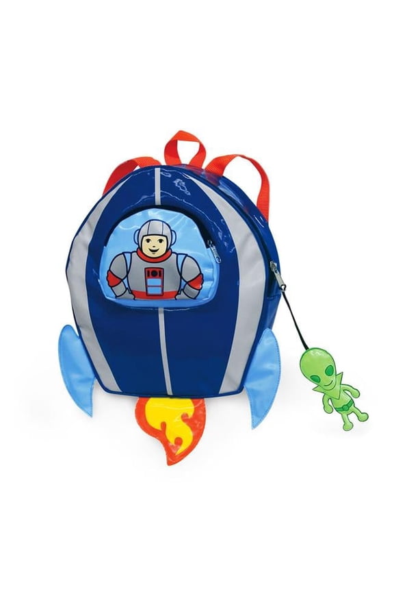 BACKPACK-SPACE 56 Percent PVC 44 Percent Polyester Blue Space Hero Backpack - Medium