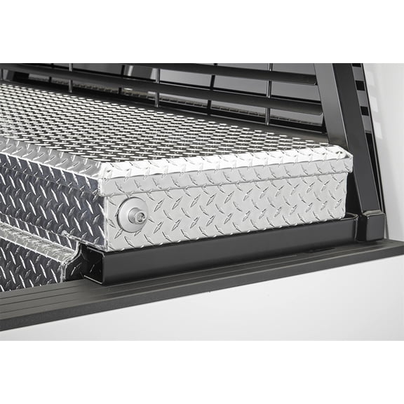 Backrack 30167TB Hardware Kit Fits use w/ 21" ToolBox, Black, No Drill Fits 2019-2024 Dodge Ram 1500 5.5' Bed w/o RamBox Cargo Mgmt
