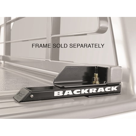 BACKRACK by RealTruck | Hardware Kit for use w/ Low-Profile Tonneau, Black, No Drill | 40122 | Compatible with 2019-2024 Chevrolet/GMC Silverado/Sierra 1500 LD/Limited