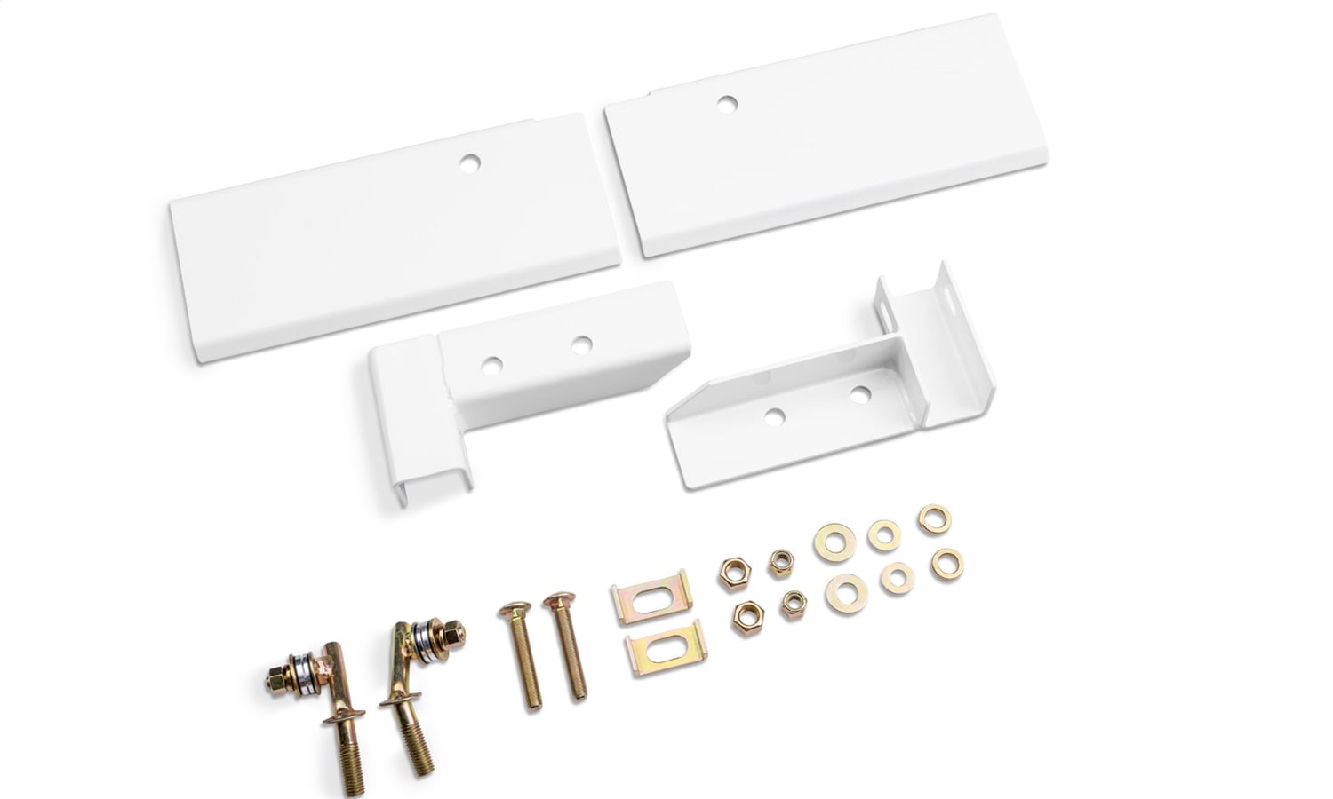 BACKRACK by RealTruck Hardware Kit for use w/ Standard Bed, White