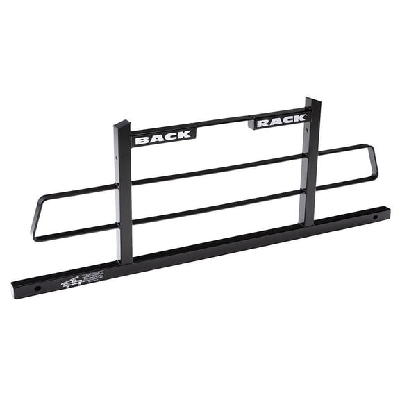 BACKRACK by RealTruck Original Shortened Rack Frame Only | Black, No Drill | 15030 | Compatible with 2019-2024 Ford Ranger; 2015-2024 Chevrolet/GMC Colorado/Canyon