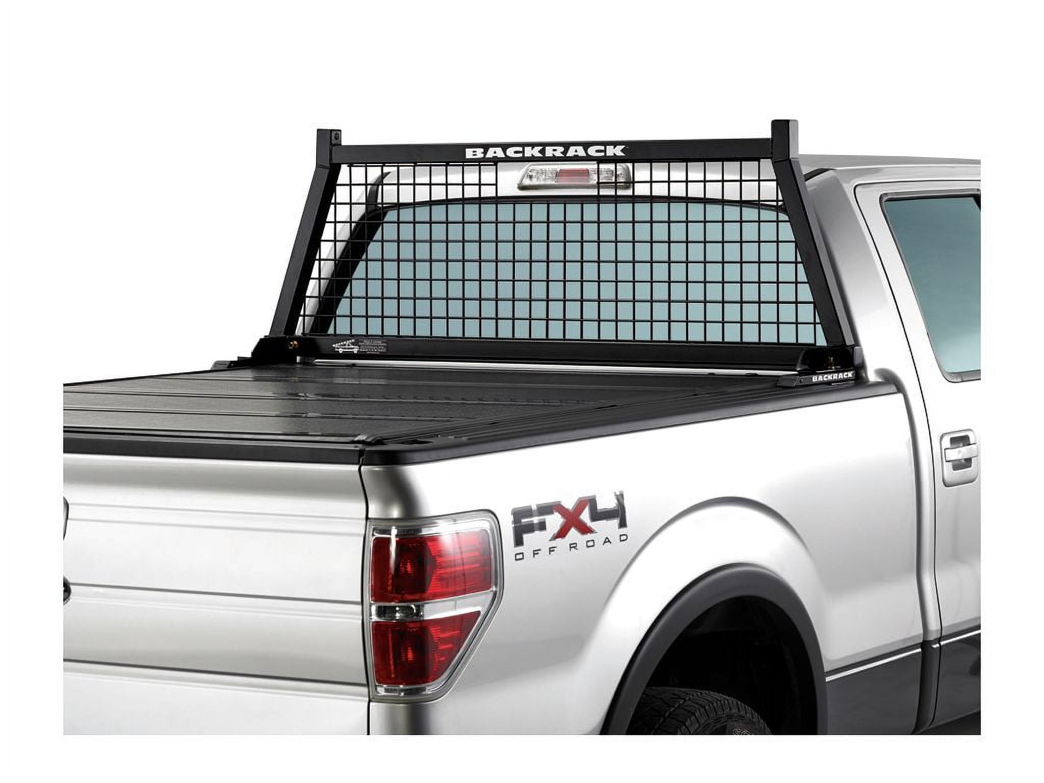 BACKRACK by RealTruck Safety Rack Frame Only | Black, No Drill | 10600 ...