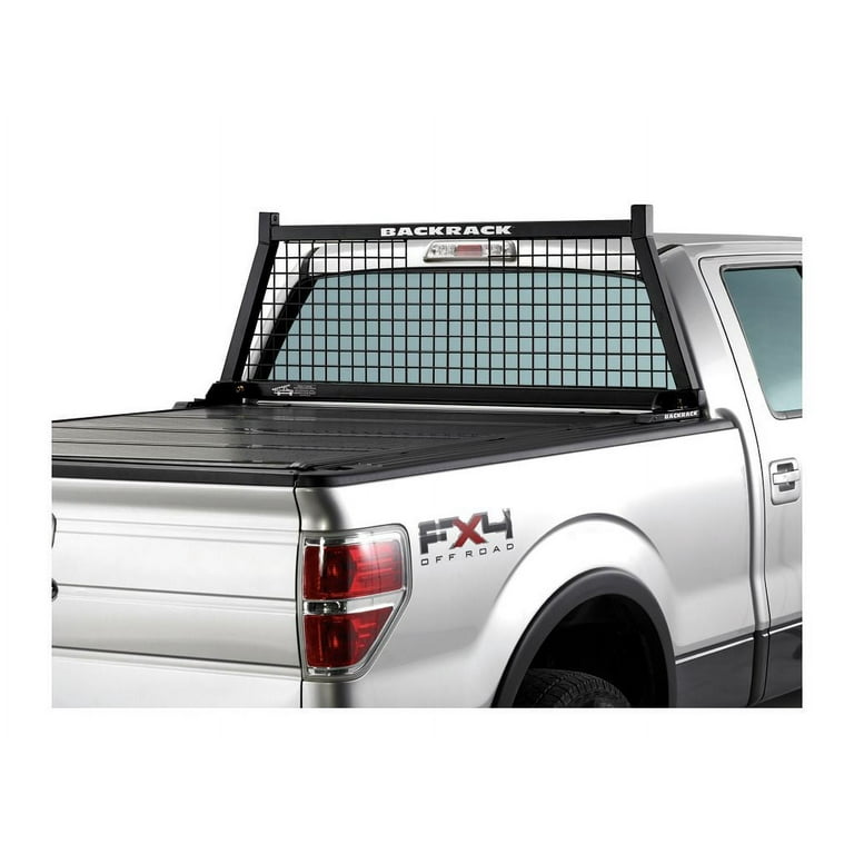 BACKRACK by RealTruck Safety Rack Frame Only Black No Drill 10700 Compatible with 1999 2024 Ford F 250 F 350 1999 2020 Ford F 450 2017 2020