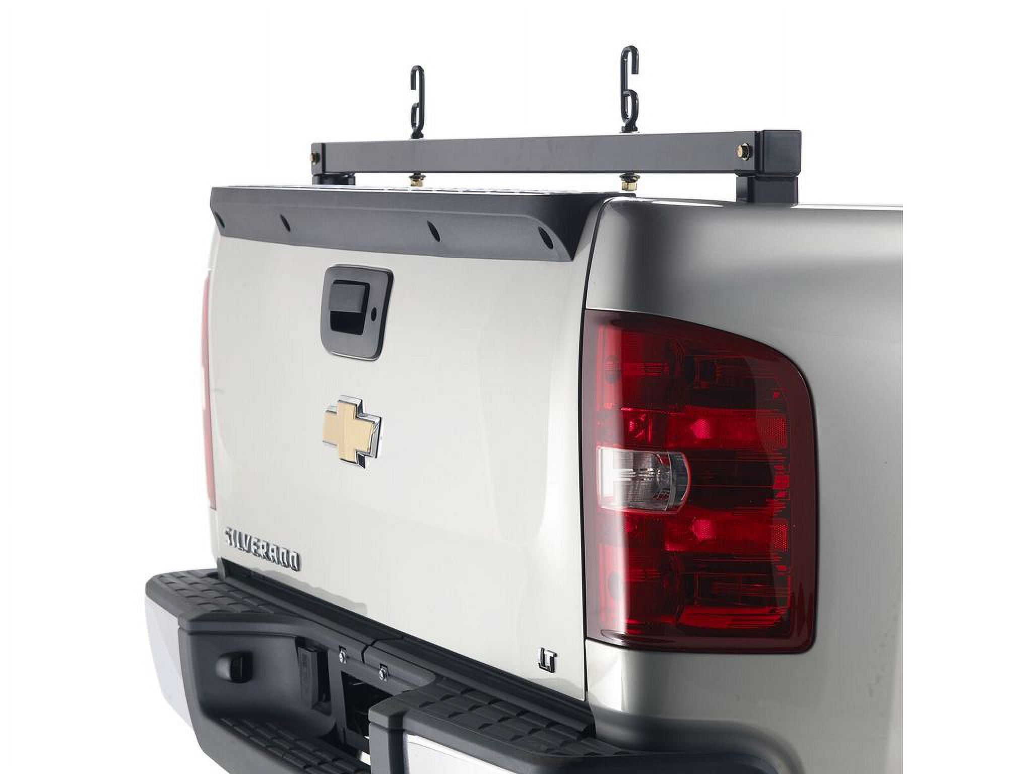 BACKRACK by RealTruck Truck Bed Rear Bar | Black, No Drill | 11519 ...
