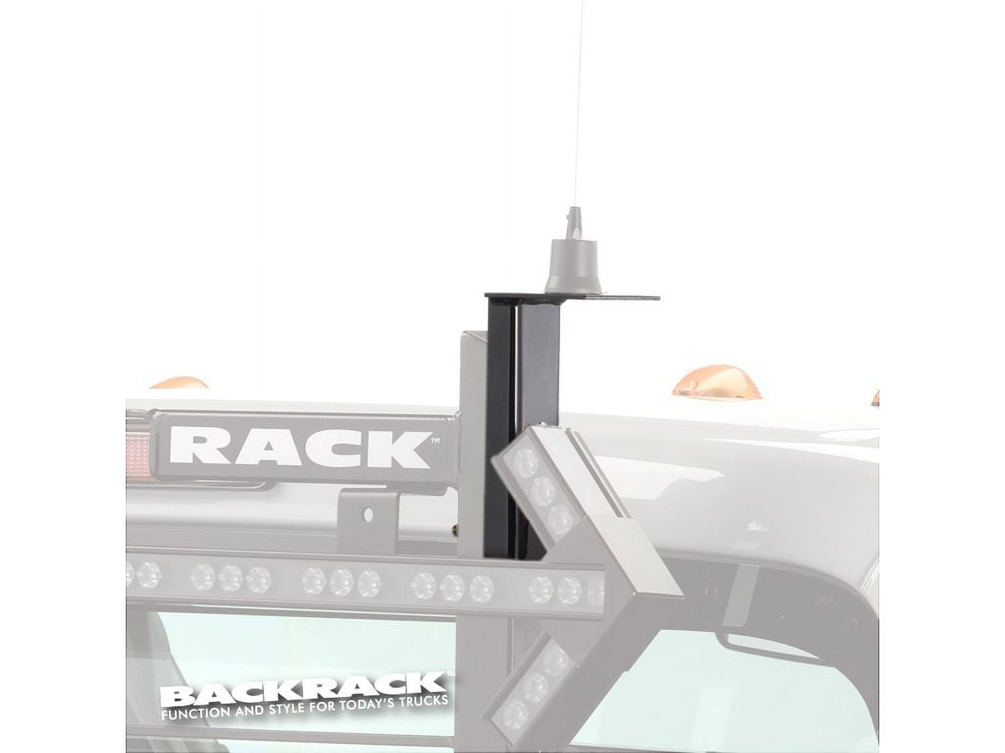 BACKRACK by RealTruck Antenna Mounting Bracket Driver/Passenger Side