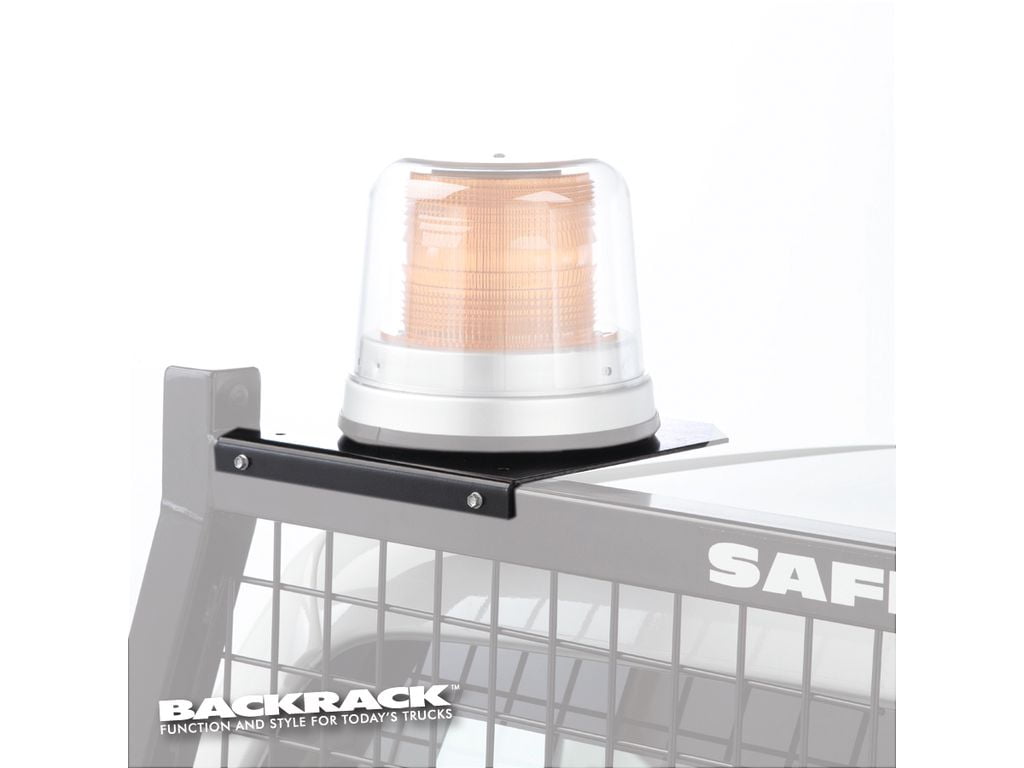BACKRACK by RealTruck Safety Rack Universal Light Bracket | Black, No ...
